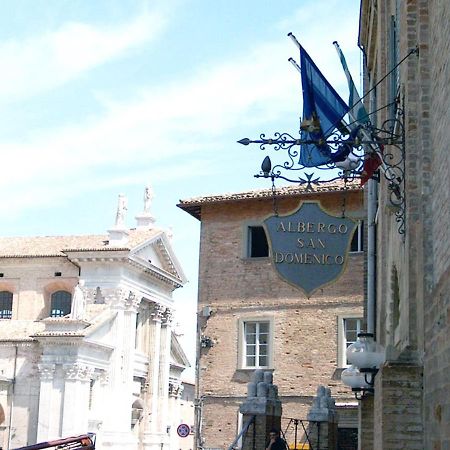 Albergo San Domenico Urbino Eksteriør billede